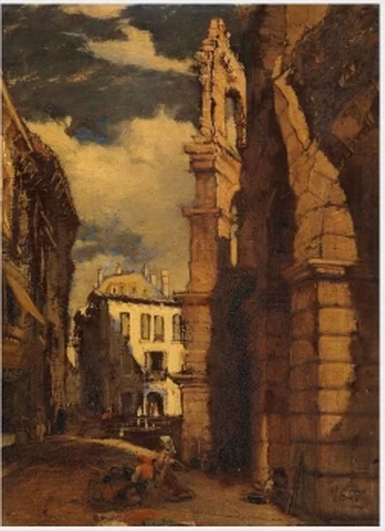L'Anfiteatro di Verona - National Gallery of Ireland, Dublino